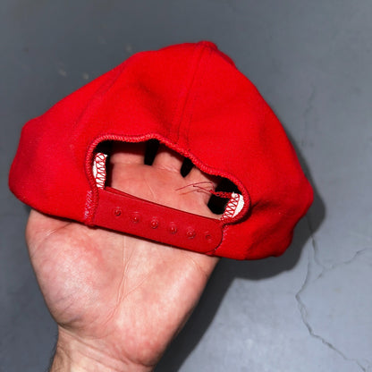 Vintage St. Louis Cardinals Snapback Hat AJD Super Stripe Made USA Trucker Nylon