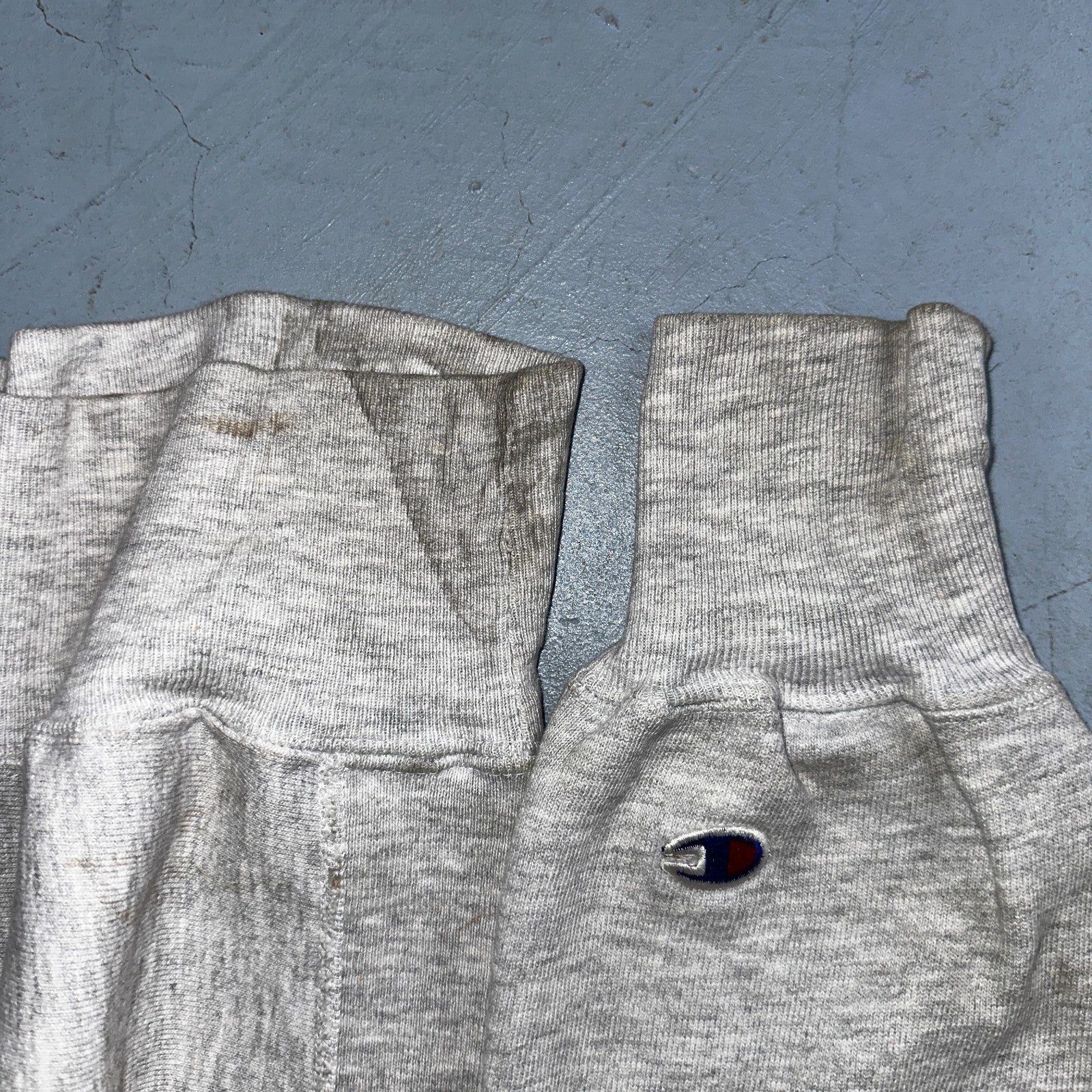 VTG 90s Champion Reverse Weave Crewneck Sweatshirt Gray USA Penn Law State