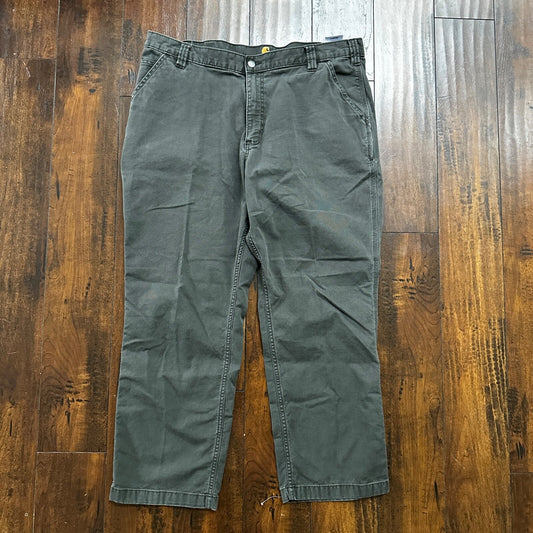 Carhartt Pants Mens 40x30 Gray Workwear Cargo Pockets Relaxed Fit