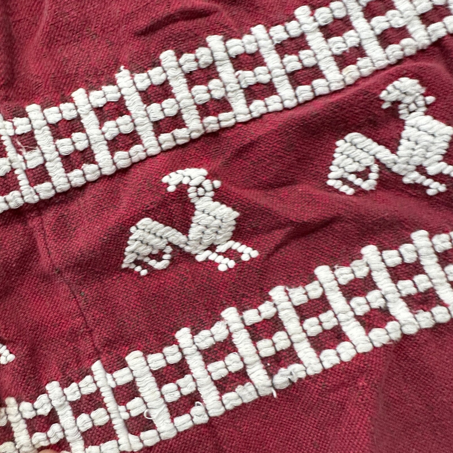 Vintage USA Rockabilly Womens Dress Shirt Skirt 60s 70s Guatemala Rigalt Mexico