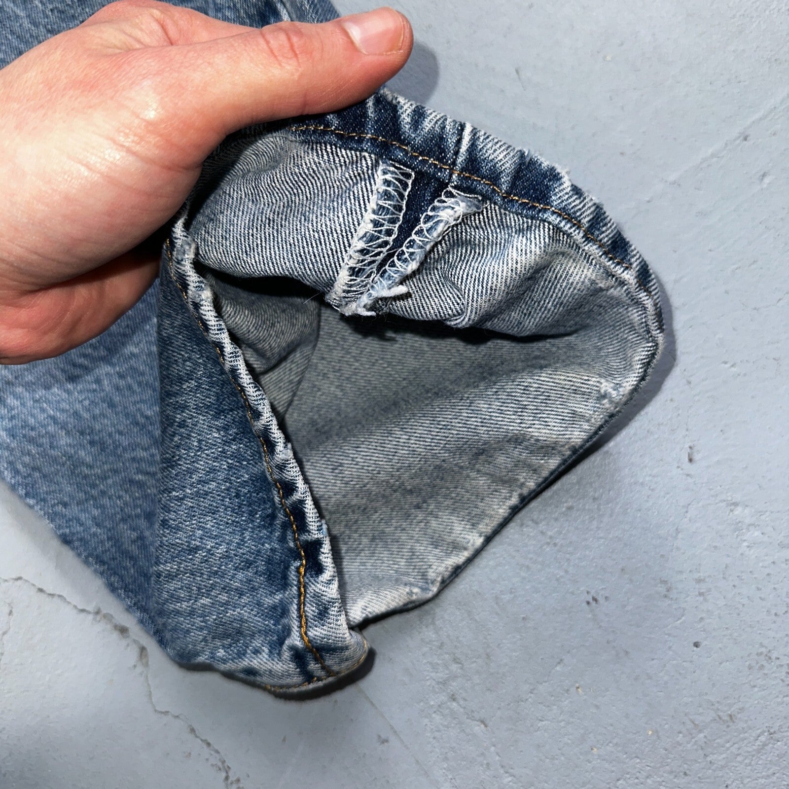 Levis 501 Vintage 90s XX Straight Leg Jeans Y2K Light Wash 40x30 Act 37x30