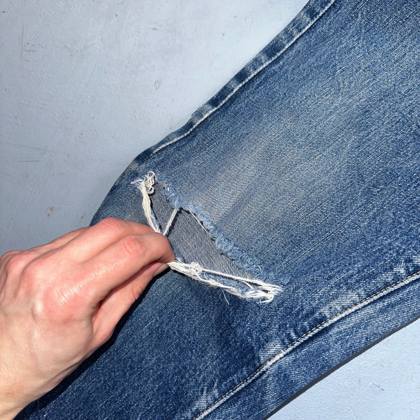 Levis 501 Big E Vintage 60s Redline Selvedge USA XX 1960s Jeans Skinny Act 26x23