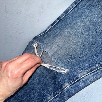 Levis 501 Big E Vintage 60s Redline Selvedge USA XX 1960s Jeans Skinny Act 26x23