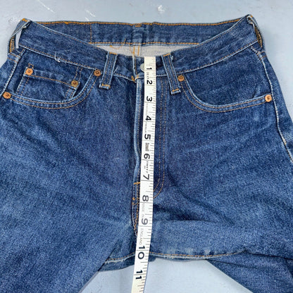 Levis 501 Vintage 80s Redline Selvedge USA XX Jeans Dark Wash 27x34 Act 25x31