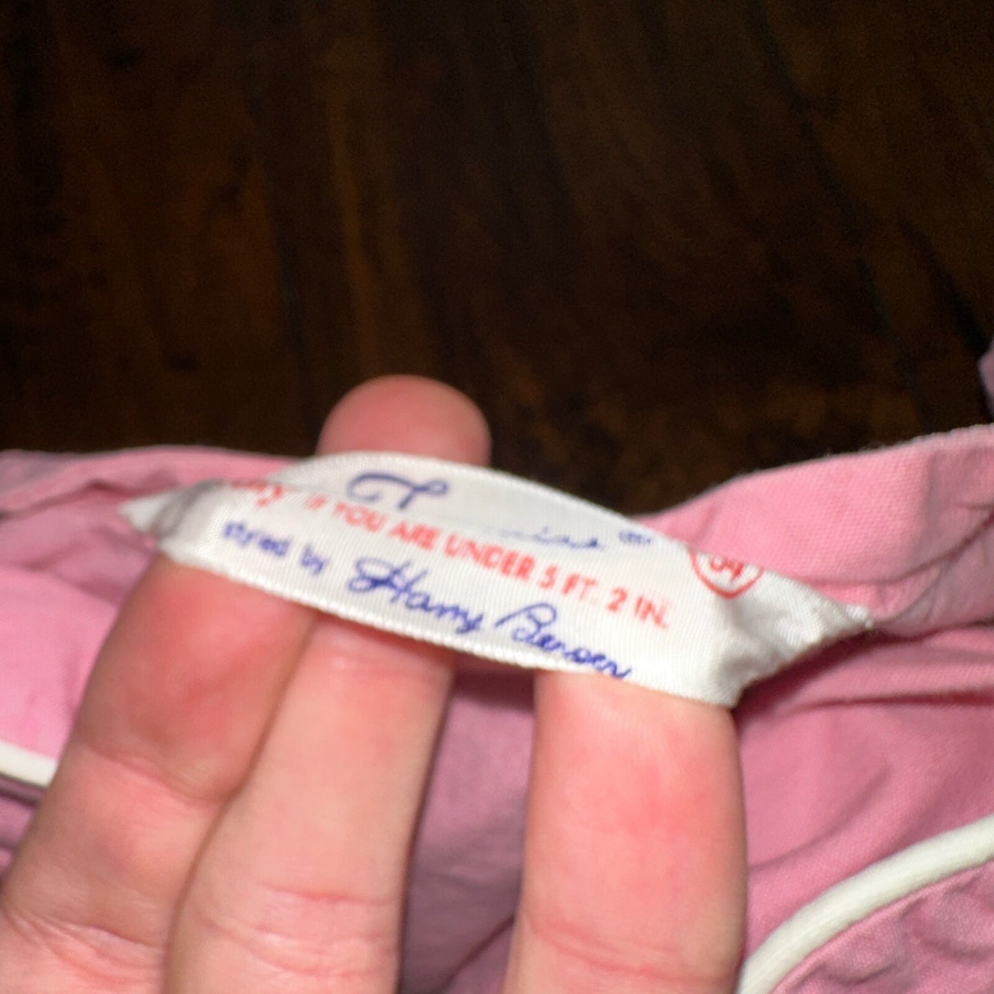 Vintage 50s 60s Tommies Sanforized Sleepwear Pajamas Pair Pants Top Cotton Pink