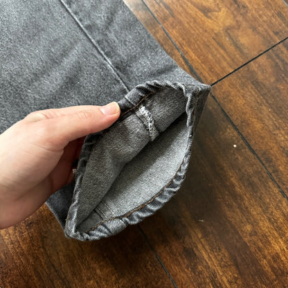 Vintage 90s Levis 505 34x30 Made In USA Tag Jeans Faded Grey 501 80s 31x28