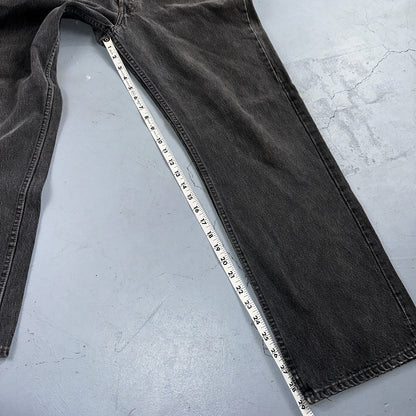Levis 501 Vintage 90s USA XX Straight Leg Jeans Gray Light Wash 38x30 Act 36x29