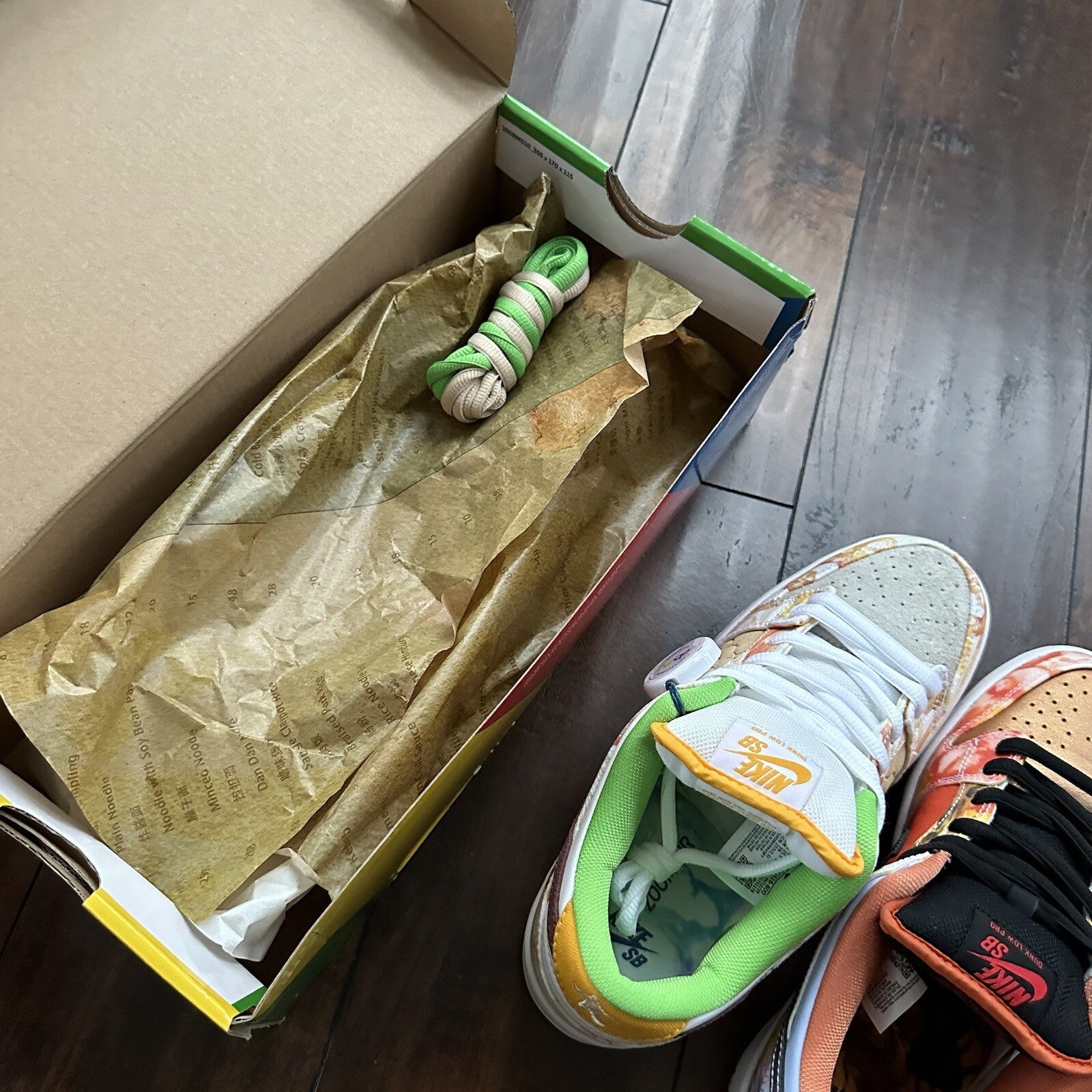 Nike Size 7.5 SB Dunk Low QS Pro Street Hawker - CV1628-800 - Worn Once