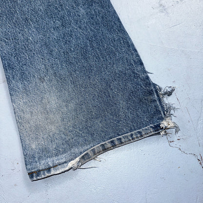 Levis 517 VTG 70s 80s 20517 Bootcut Blue Jeans Size 36x32 USA Orange Tab 33x30