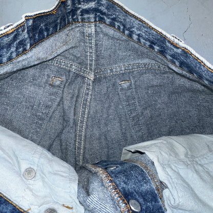 Levis 501 Vintage 90s USA XX Straight Leg Jeans Blue Med Wash 31x34 Act 29x32