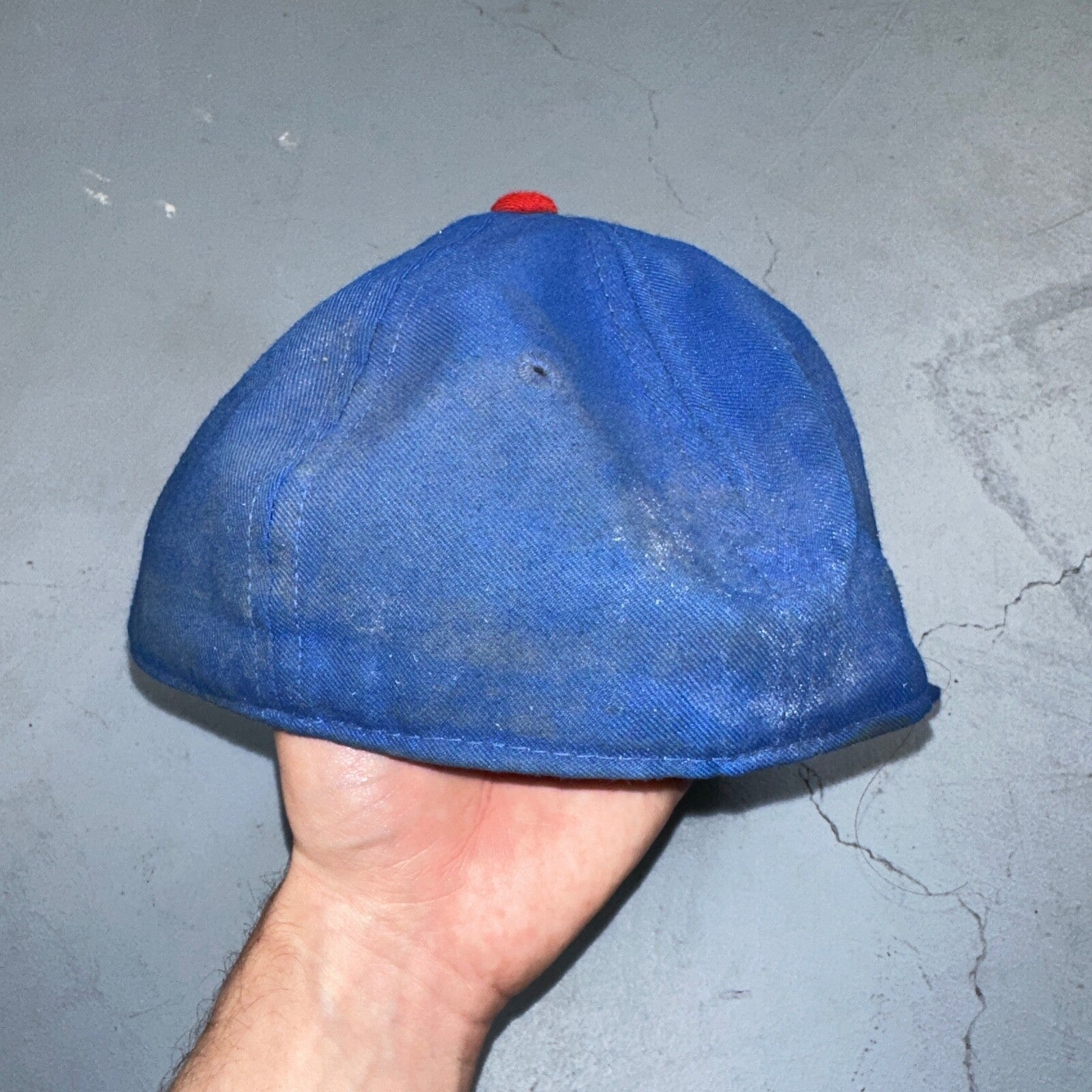 VTG 80s Richardson Player Philadelphia 76ers Script Snapback Hat Rare Cap