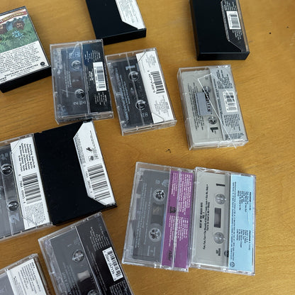 Lot Of 26 Random Cassette Tape Lot Music Lover Rock Metal Grunge Beach Boys Cool