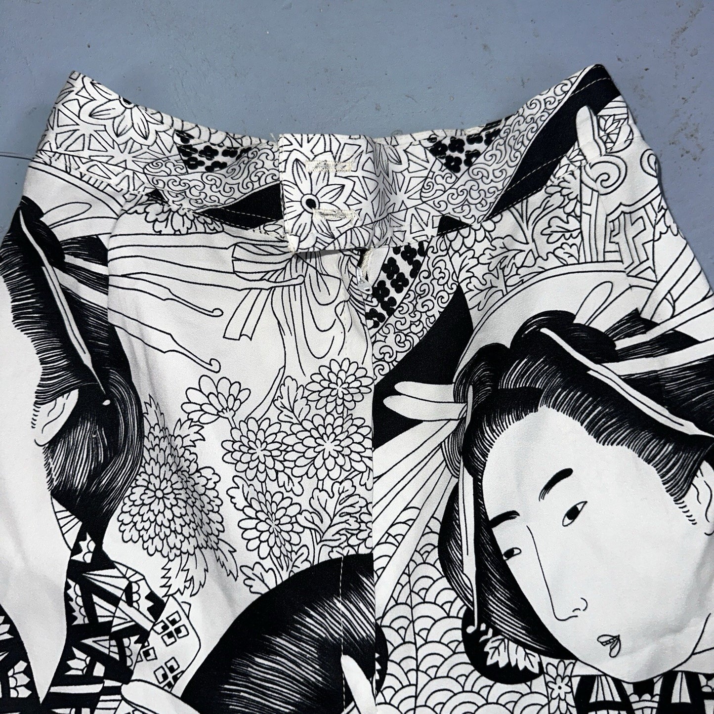 Vintage 60s FUMI’S Hawaii USA Women's 3 Geisha Bell Bottom Pants RARE 1960s 20