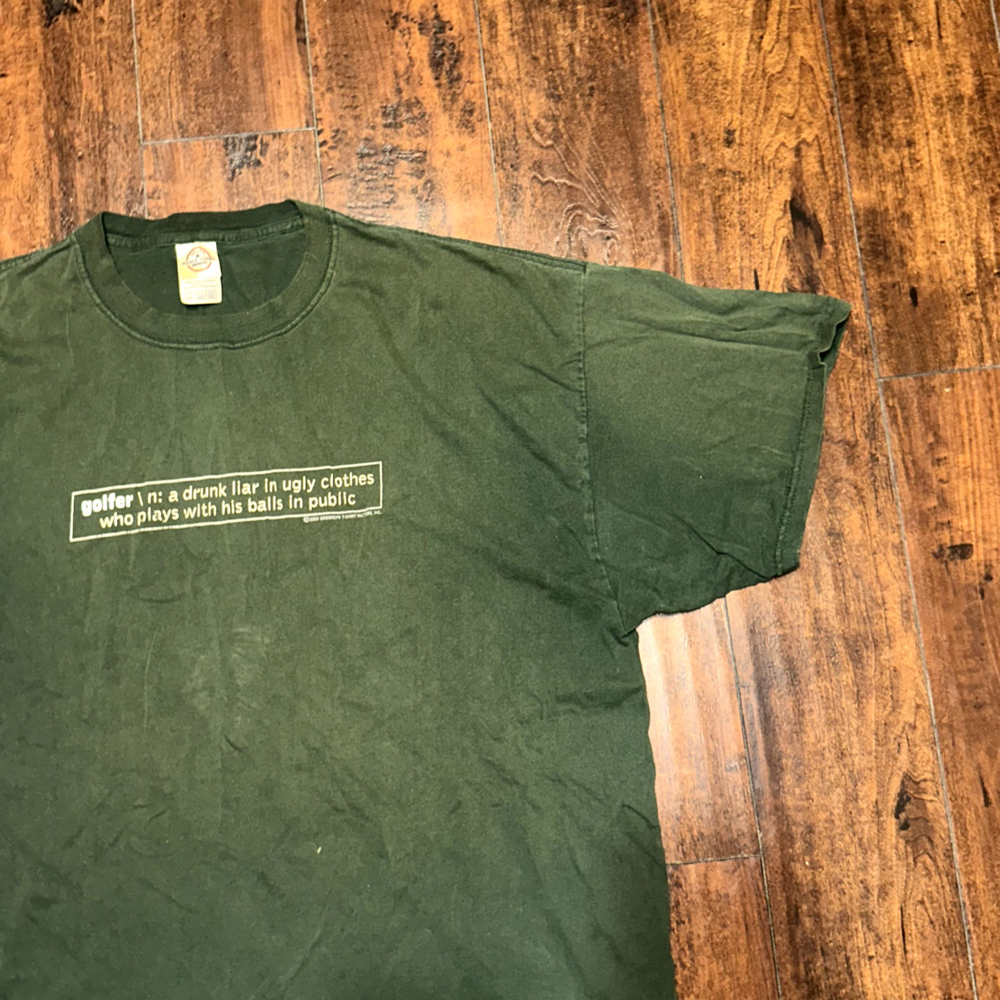 Golf Funny I HATE IT Vintage T Shirt Drunk Liar Sports Humor Dark Y2K Rap Golfer