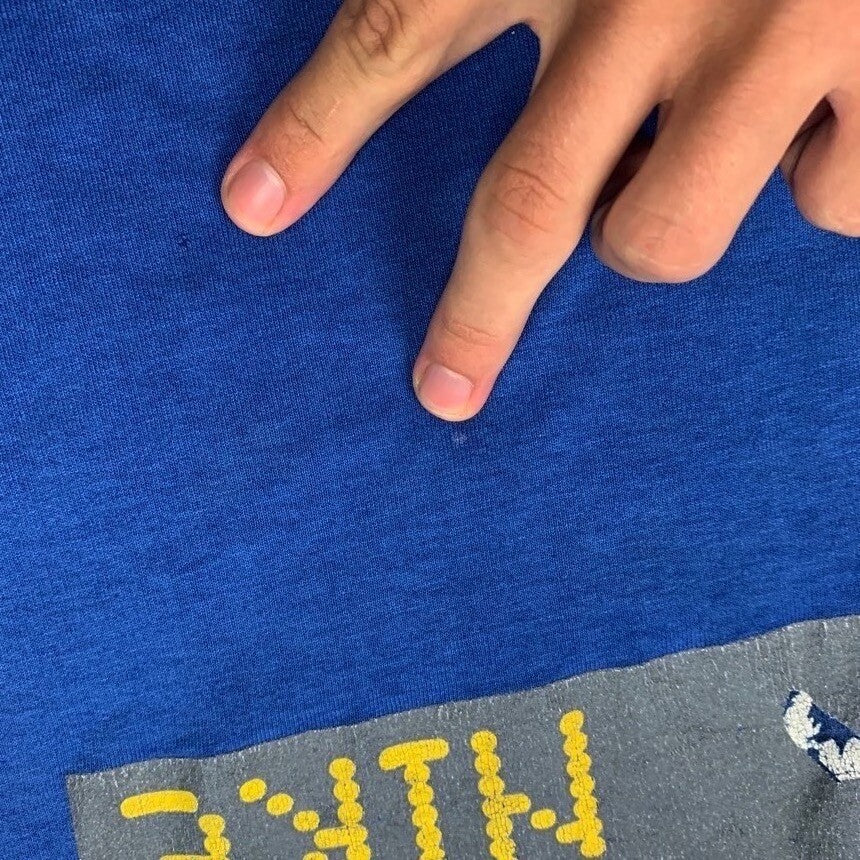 Nike Vintage T Shirt USA Rare Sports Super Bowl Football 80s Sports Geisha Japan