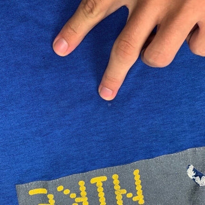 Nike Vintage T Shirt USA Rare Sports Super Bowl Football 80s Sports Geisha Japan