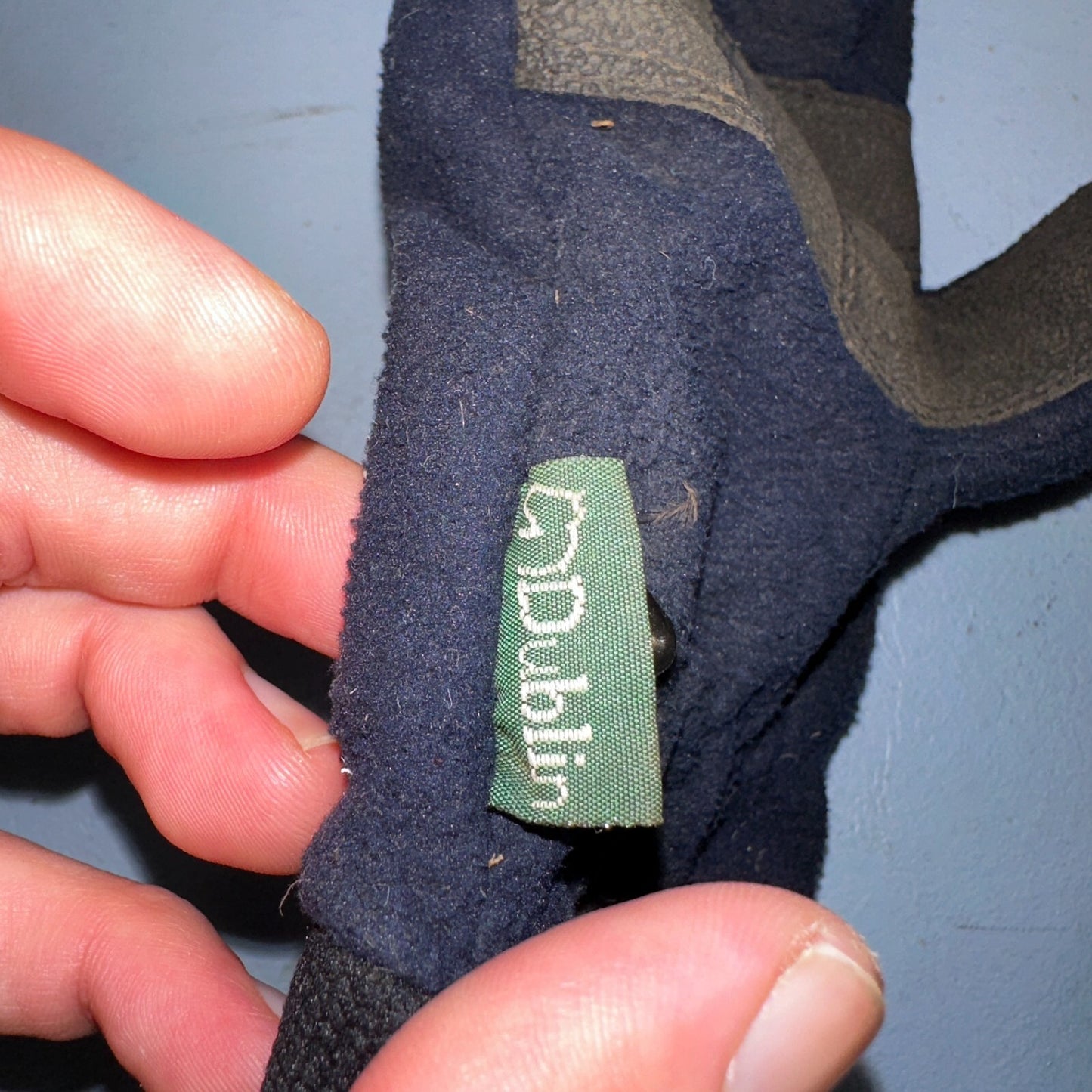 Dublin Everyday Showerproof Polar Fleece Riding Gloves XL Vtg Style Winter