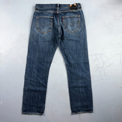 Levis 501 Y2K XX Straight Leg Jeans Blue VTG Med Wash 34x32 Act 32x30
