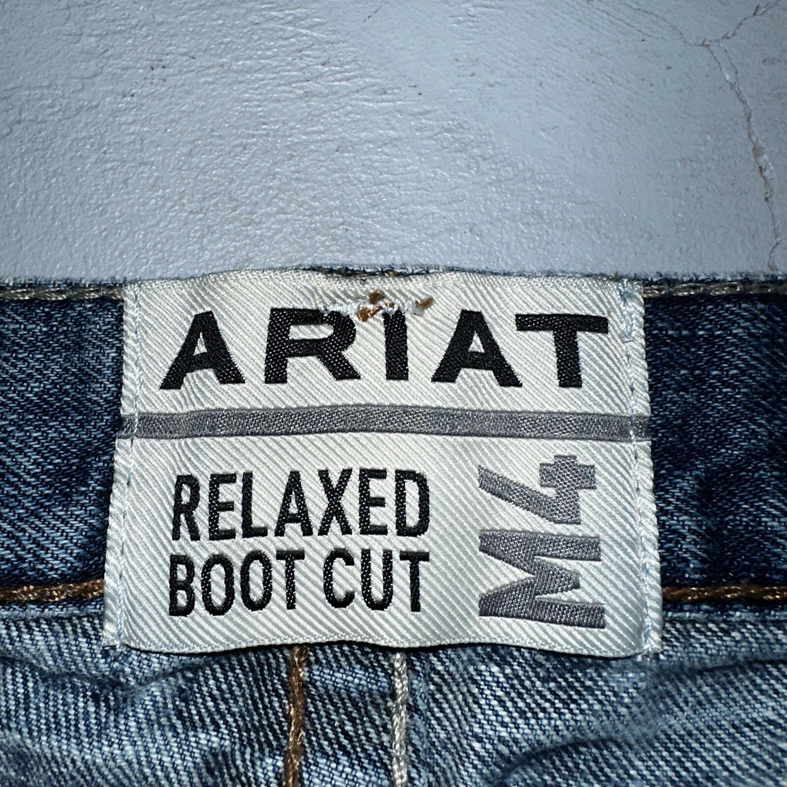 Ariat Jeans Mens 36x34 Blue M4 Boot Cut Relaxed Coltrane Jeans Denim Medium Wash