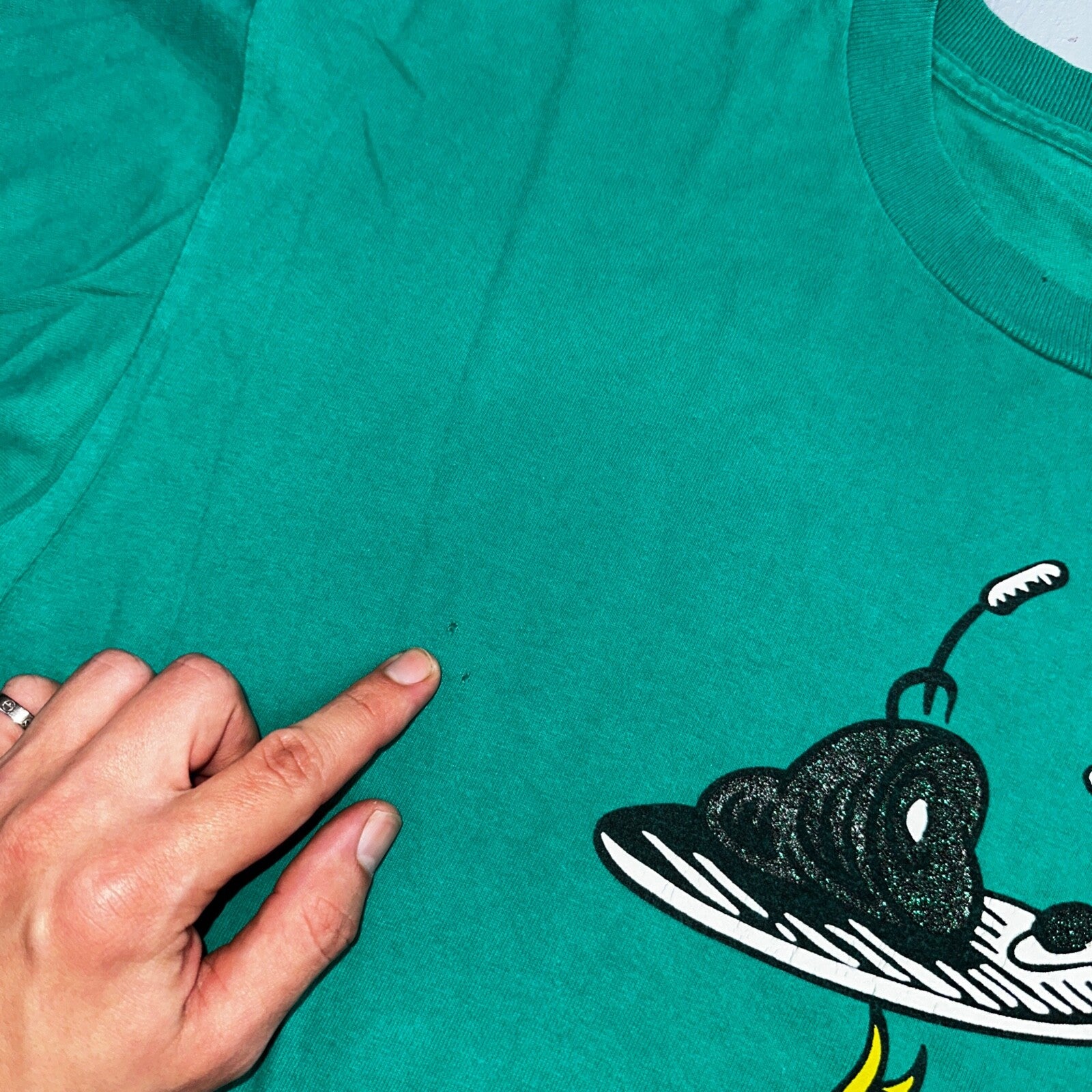 Dr Seuss VTG T Shirt Sam I Am 1997 90s Green Cat In The Hat Art Cartoon Rare