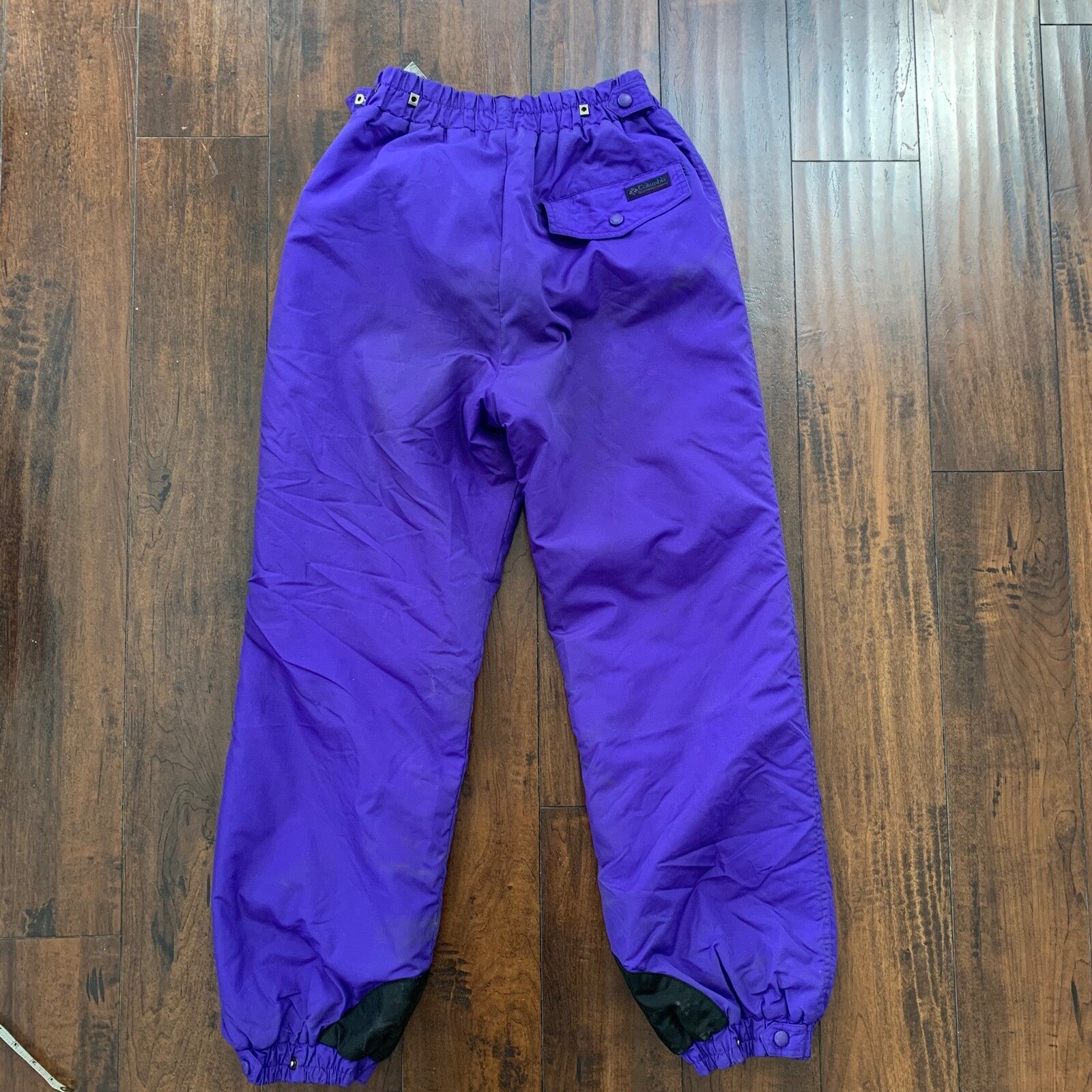 Vintage Columbia Sportswear Women's Purple High Rise Skiing Snow Pants 90s