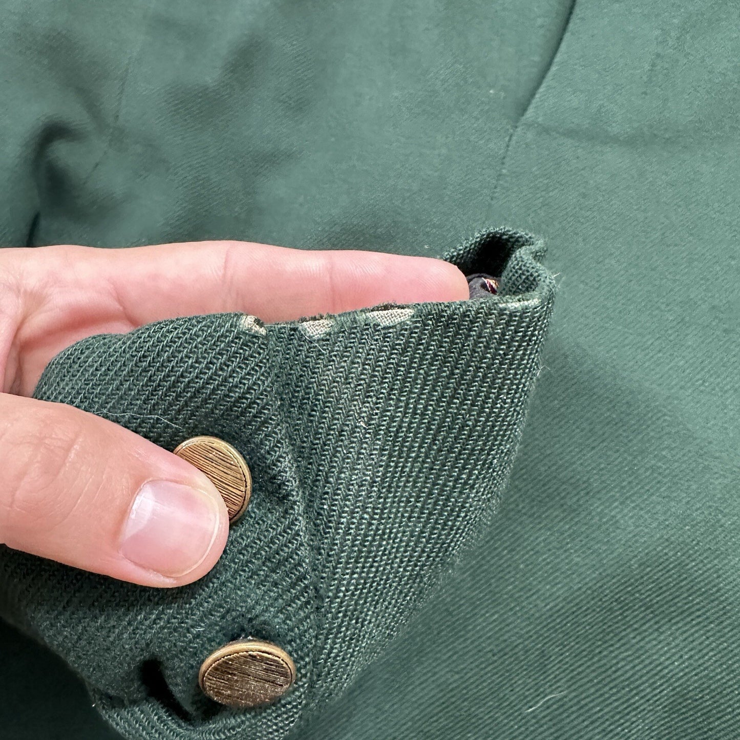 1960s 1970s Green Cashemere Sport Jacket VTG Mens Suit 44 34x32 Rockabilly Gray