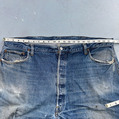 Levis 501 Vintage 70s SS Redline Selvedge USA XX Jeans Med Wash 48x30 Act 44x24