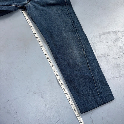 Levis 501 VTG 70s SS Redline Selvedge Jeans XX Altered Skinny Capri Act 27x25
