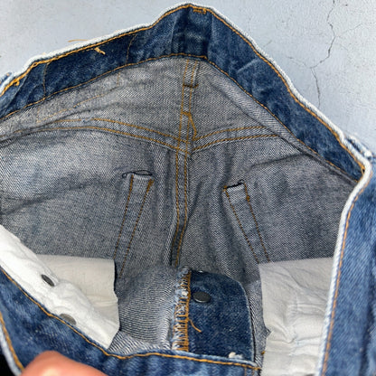 Levis 501 Vintage 80s Redline Selvedge USA XX Jeans Med Wash 29x29 Act 26x25