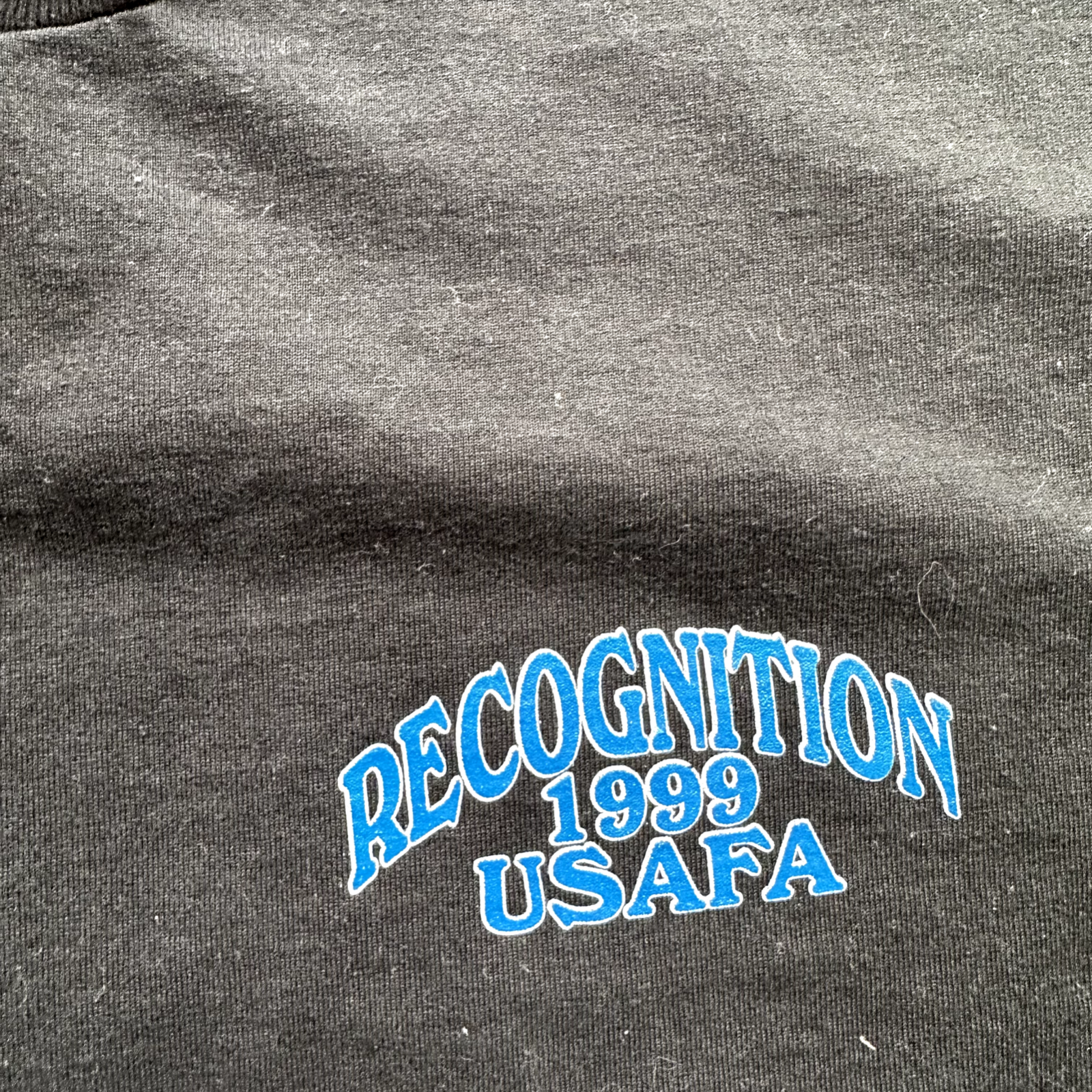 USAF Take The Pain 1999 Vintage T Shirt Black USMC Training Rap Military USA