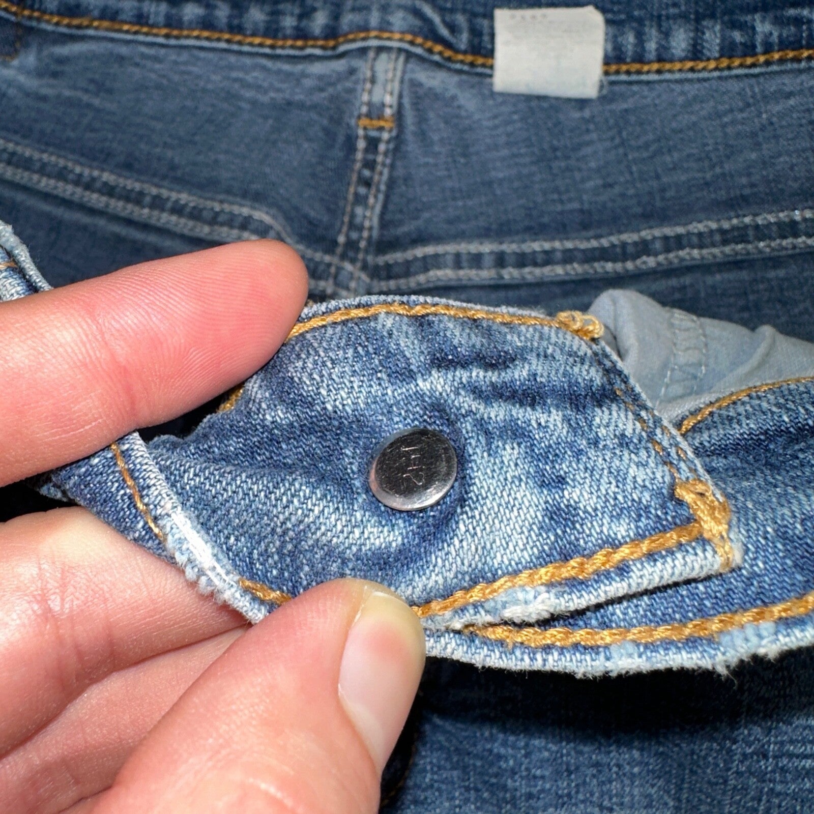 Vintage Levis 505 Straight Leg Jeans Womens 10 S Mis Blue USA 90s Y2K 29x28