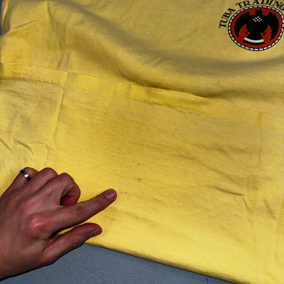 Tuba Trading Post Rare Oneita VTG T Shirt Music Orchestra Band Brass Instrument