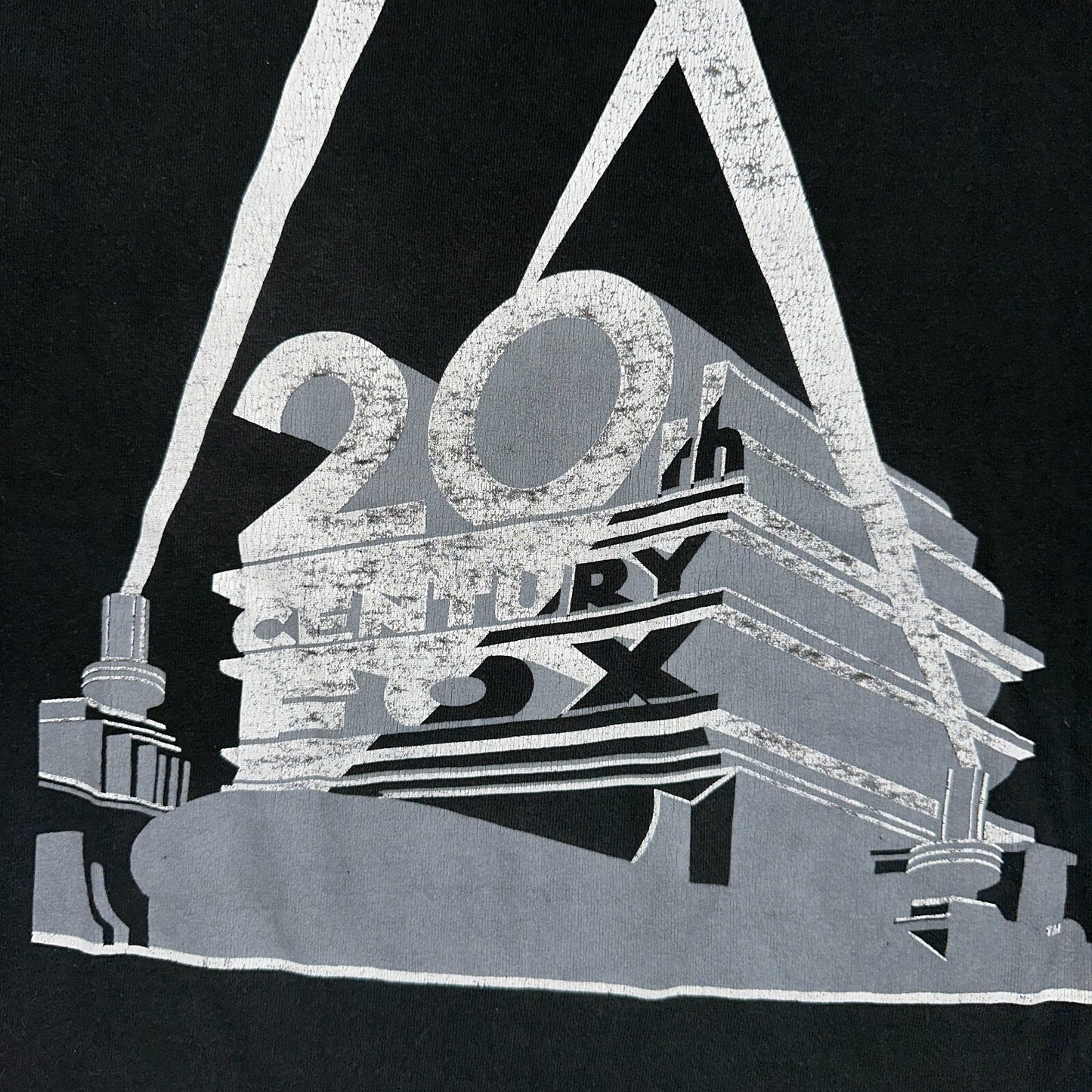 FOX 20th Century Movie Music Promo VTG T Shirt Black Single Stitch 90s FOTL