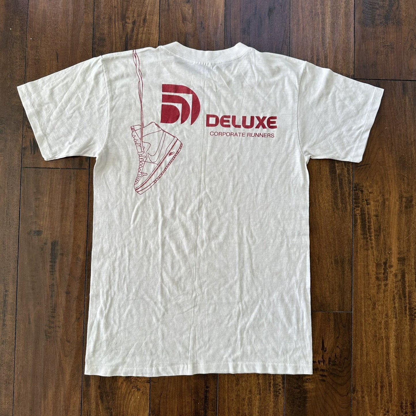 Nike Vintage T Shirt Mens Over The Shoulder Airship Jordan Dunk 80s Outline RARE