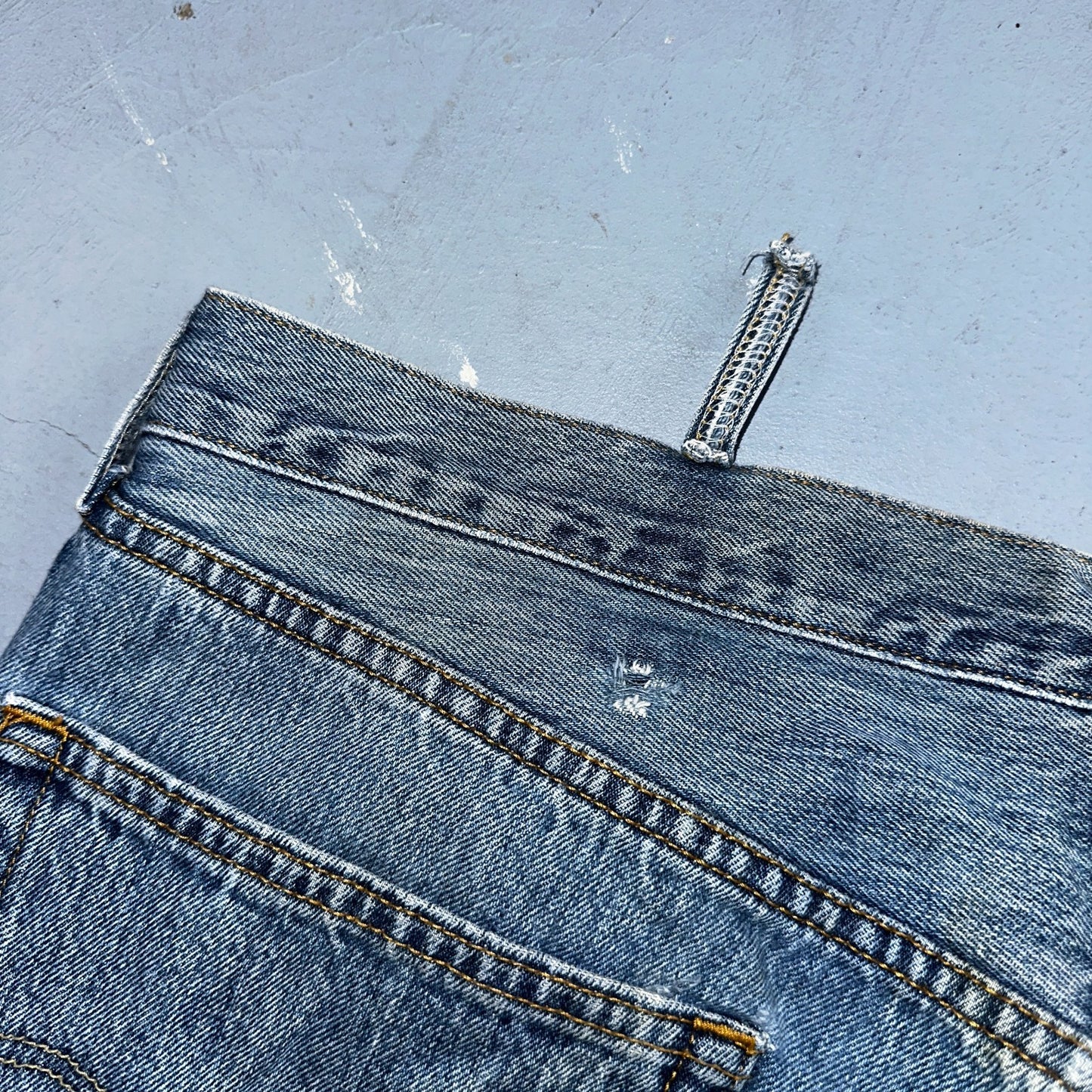 Levis 501 Vintage Y2K XX Straight Leg Jeans Blue Light Wash 40x34 Act 40x32