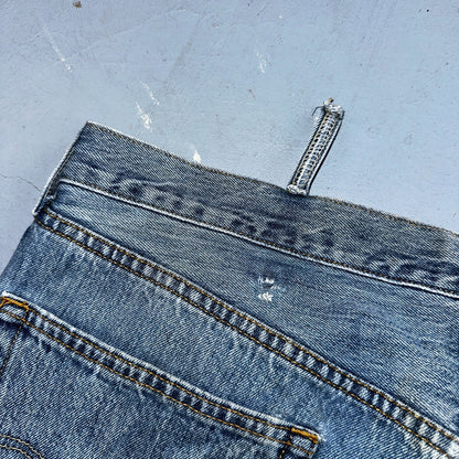Levis 501 Vintage Y2K XX Straight Leg Jeans Blue Light Wash 40x34 Act 40x32