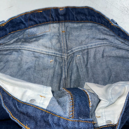 Levis 505 Vintage 80s 20505-0217 Orange Tab Dark 501 Jeans 36x34 USA 1980s