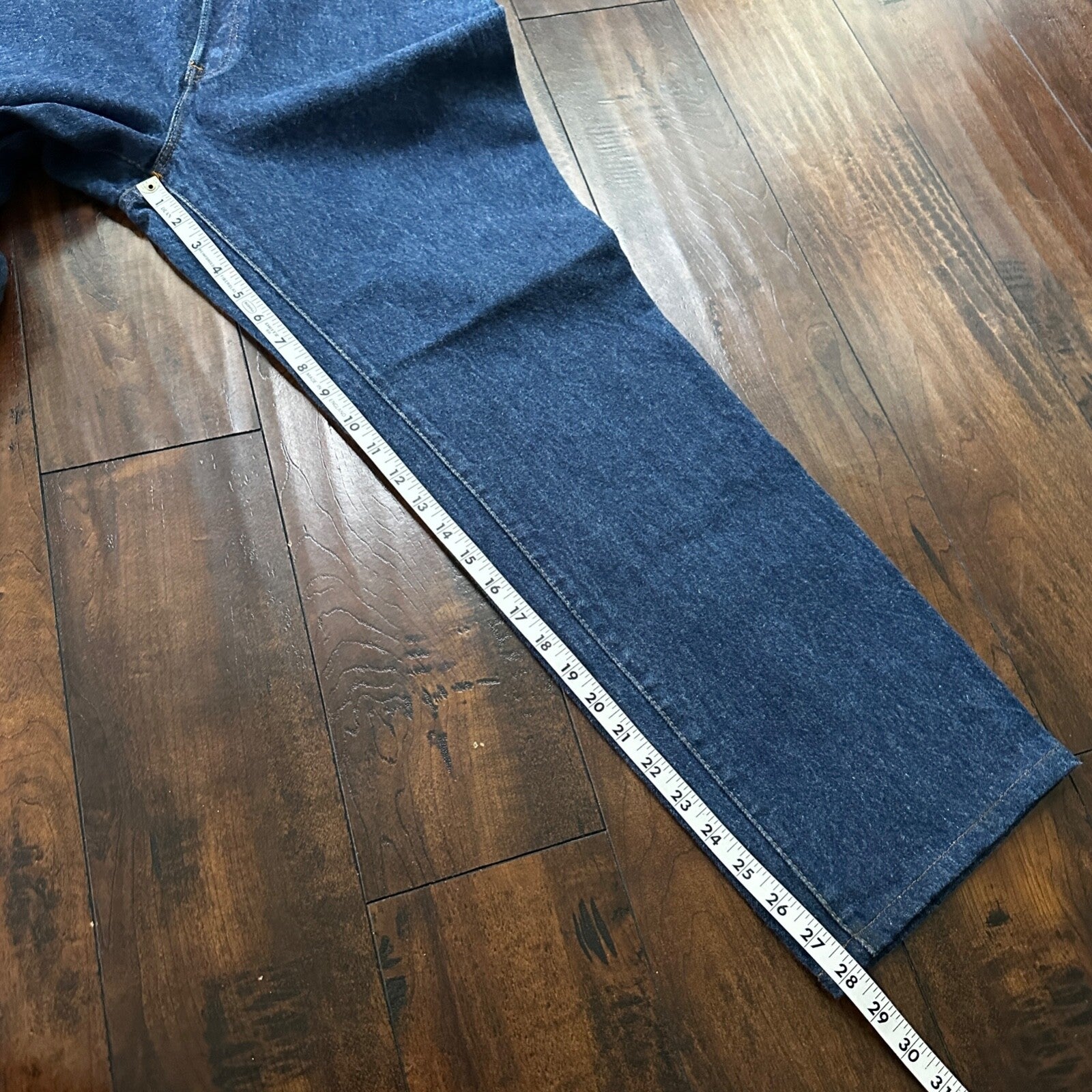 Vintage Levis 501 Jeans Womens 28x28 Denim USA Dark Wash Tapered 18501-0115