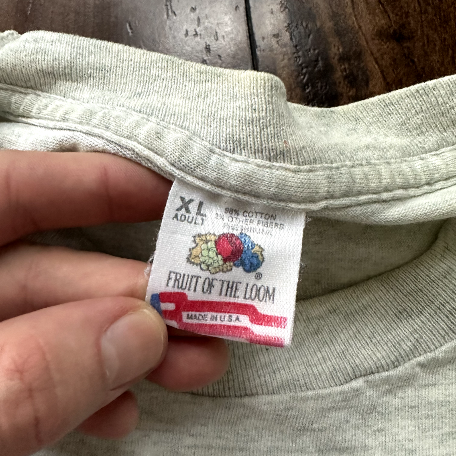 AFGE Vintage T Shirt Oregon Washington Running Local 3937 Gray Single Stitch