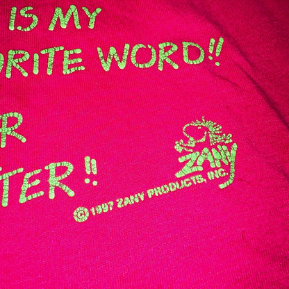 Halloween Pink Quote Funny VTG T Shirt Y2K Sweetie Candy Cute USA Scary Text