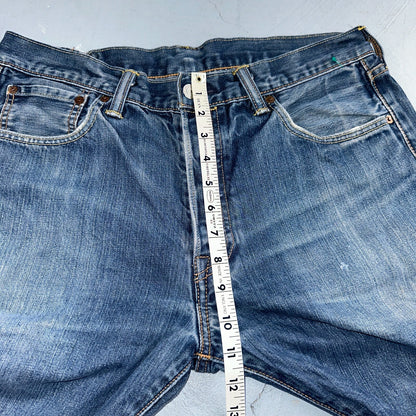 Levis 501 Y2K XX Straight Leg Jeans Blue VTG Med Wash 34x32 Act 32x30
