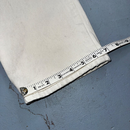 Levis 550 Vintage 90s USA Red Tab Jeans 32x34 White Wash 501 Act 30x32