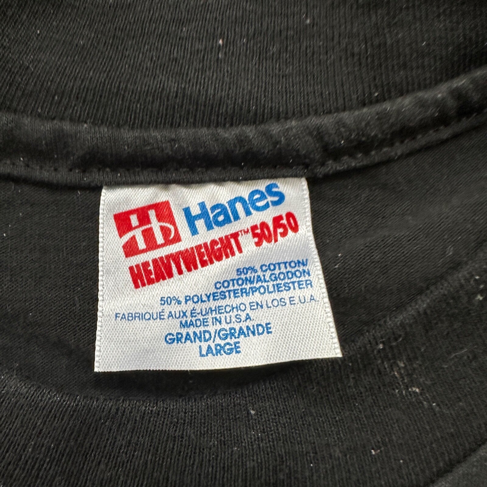 Bald Eagles VTG T Shirt Wildlife Images Hanes USA Single Stitch Black Birds Cool