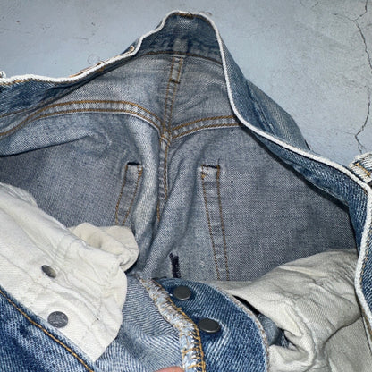 Levis 501 Vintage 80s Redline Selvedge USA XX Jeans Light Wash 34x36 Act 31x33