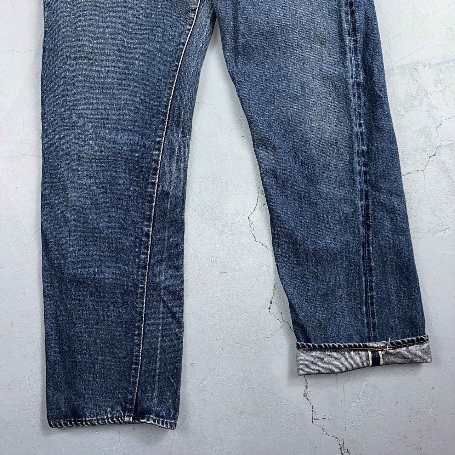 Levis 501 Vintage 80s Redline Selvedge USA XX Jeans Med Wash 32x32 Act 30x29