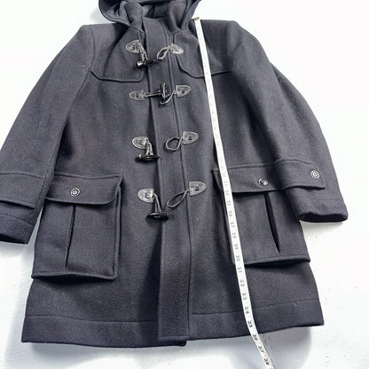 L.L. Bean Men S US Navy Anchor Collection Toggle Wool Pea Coat Jacket USA VTG