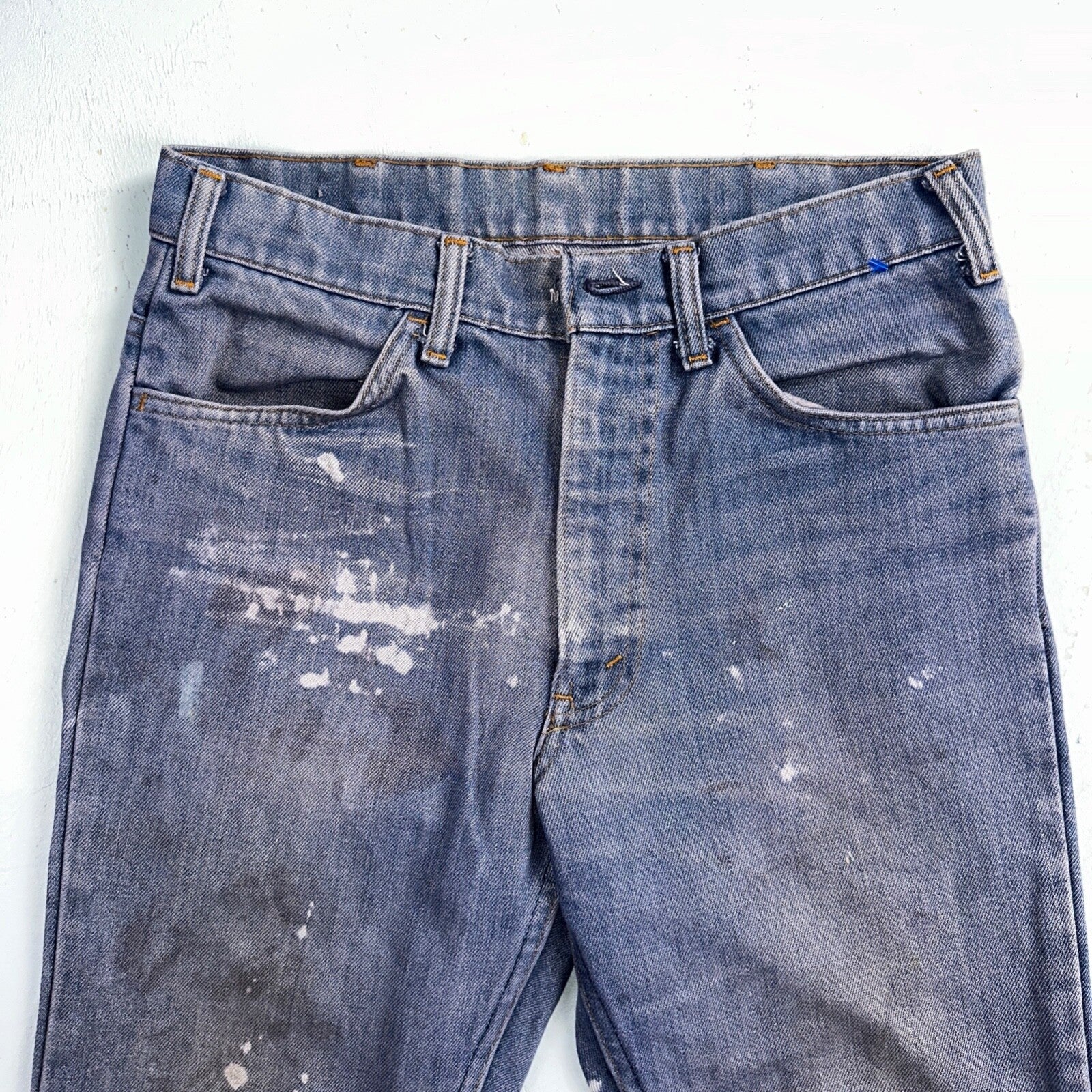 Levis 646 Vintage 70s USA Orange Tab Bootcut Flare Blue Bell Bottom Jeans 29x28