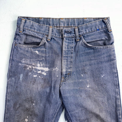 Levis 646 Vintage 70s USA Orange Tab Bootcut Flare Blue Bell Bottom Jeans 29x28