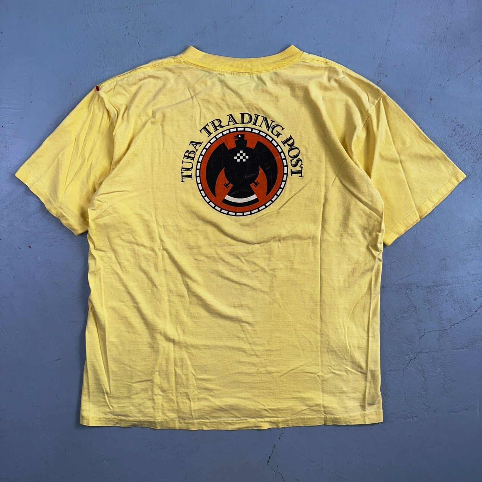 Tuba Trading Post Rare Oneita VTG T Shirt Music Orchestra Band Brass Instrument