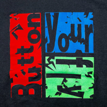 Button Your Fly Levis 501 Promo 80s VTG T Shirt 1980s Single Stitch Graphic XL